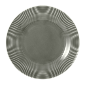 Frühstücksteller rund 23 cm Beat Color Glaze Perlgrau